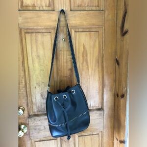 Brooks Brothers Navy bucket bag